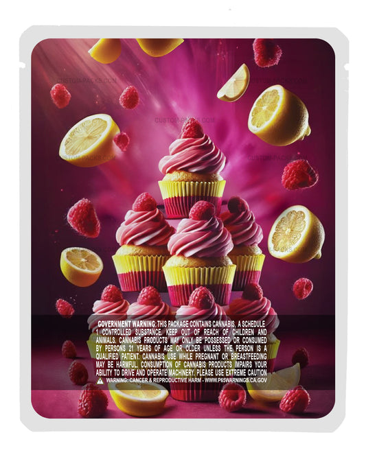 Raspberry Lemon Cupcakez back