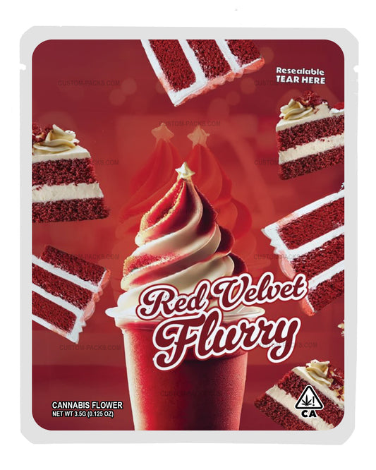 Red Velvet Flurry front