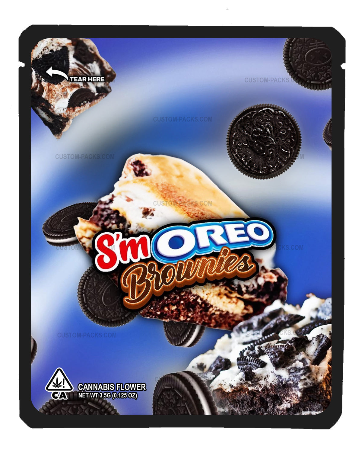 S'moreo Brownies front