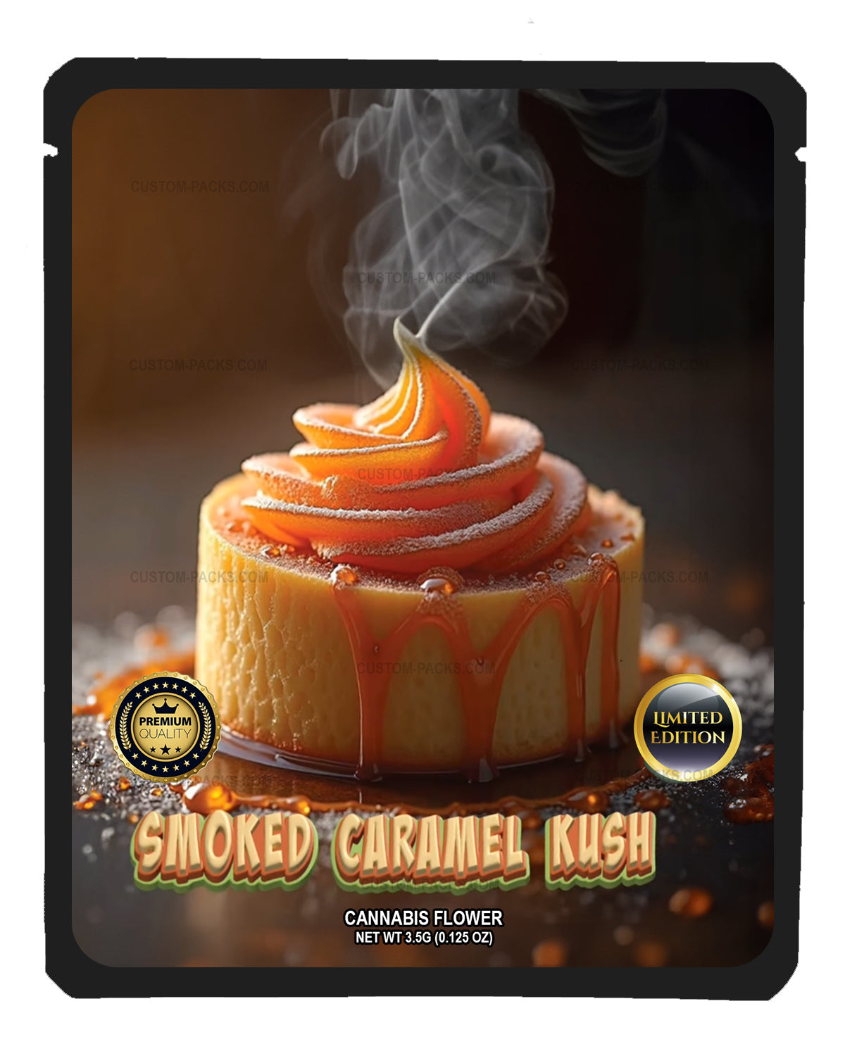 Smoked Caramel Kush front