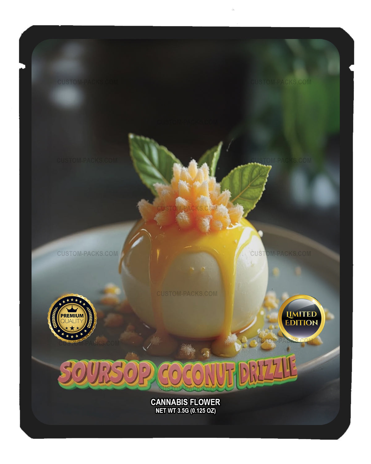 Soursop Coconut Drizzle front