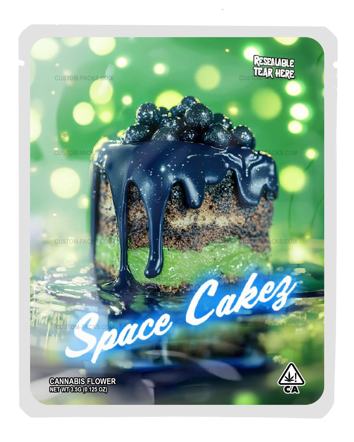 Space Cakez front
