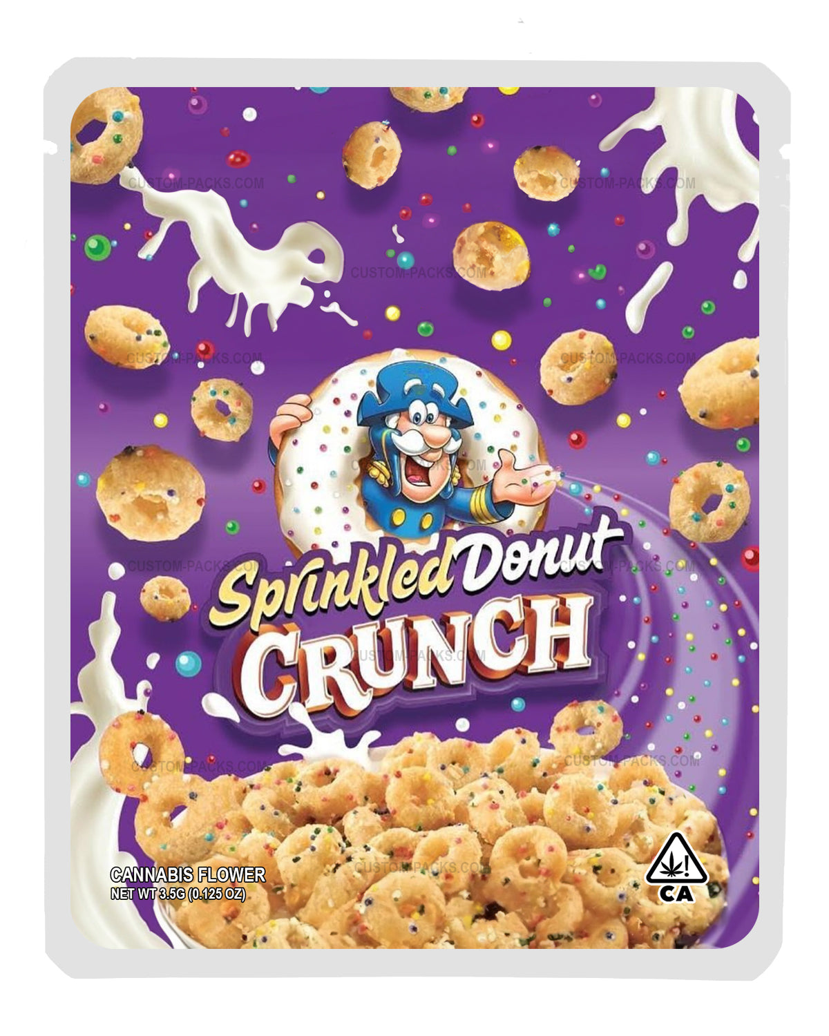 Sprinkled Donut Crunch front