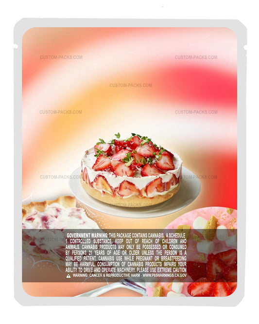 Strawberry Marshmallow Cake back