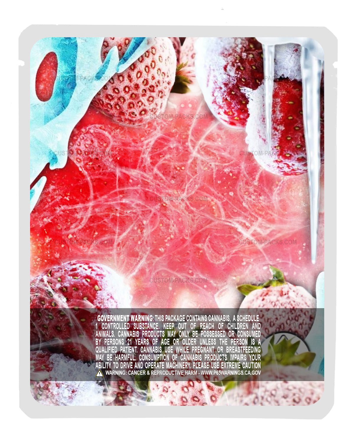 Strawberry Frostbite back