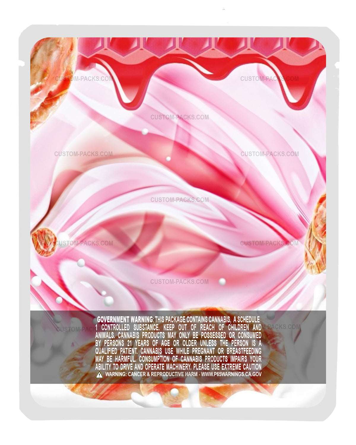 Strawberry Honey Buns back