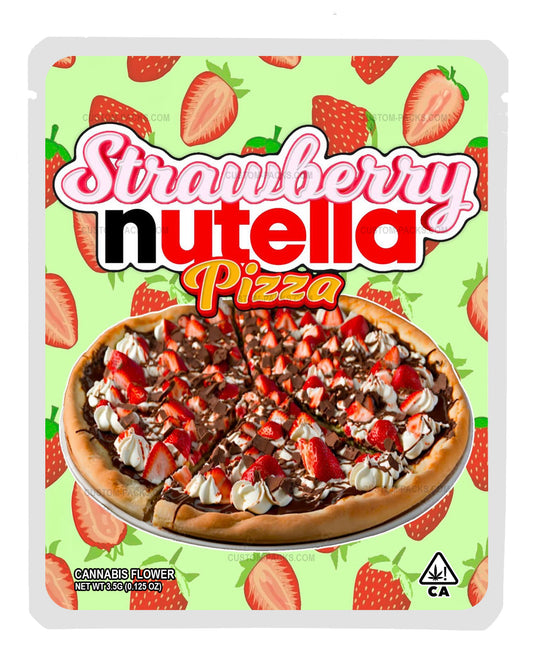 Strawberry Nutella Pizza front