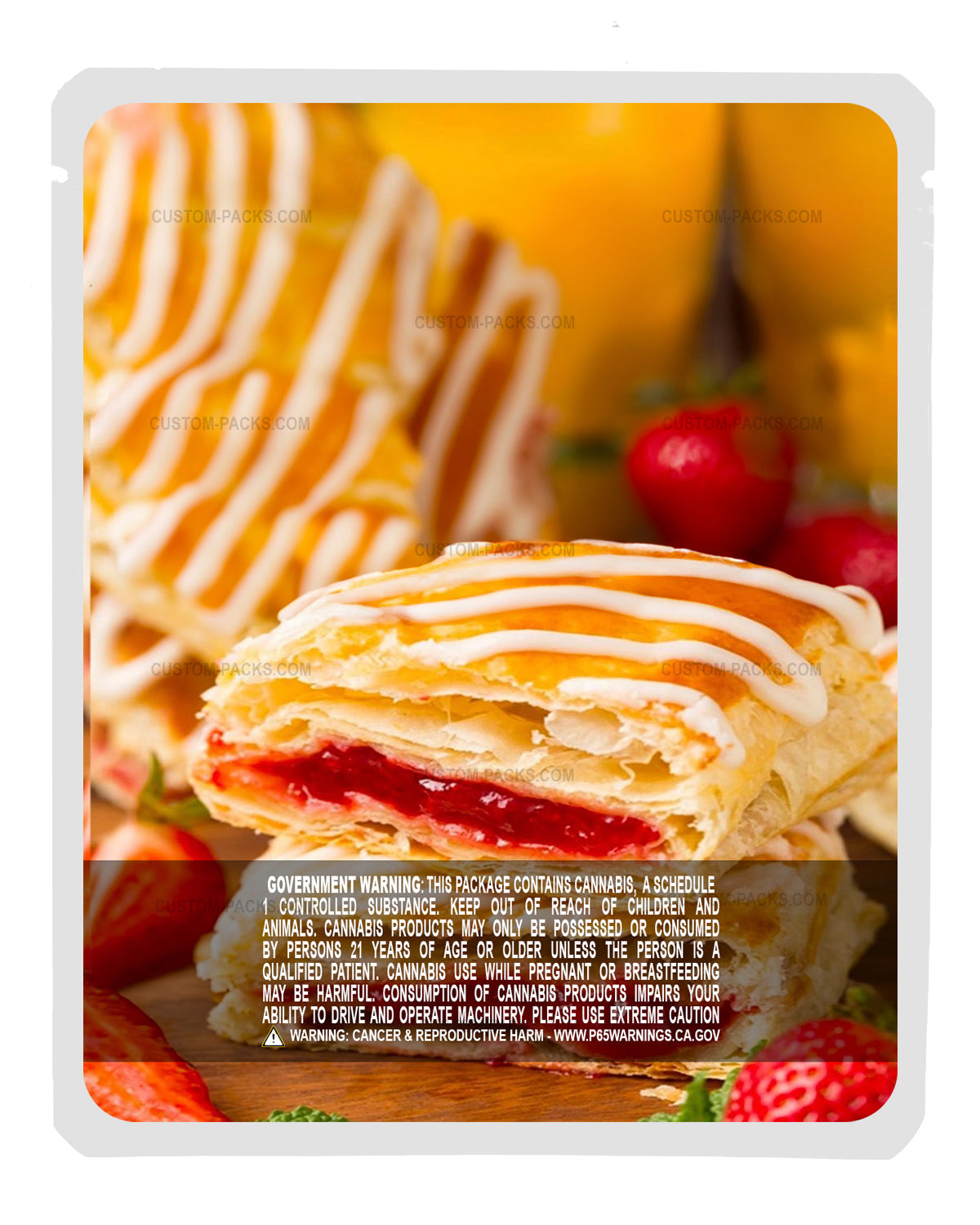 Strawberry Strudel back