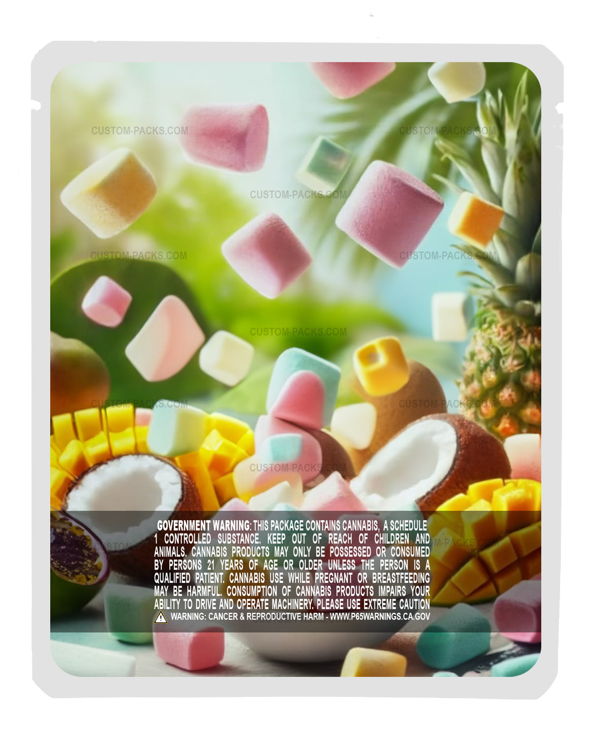 Tropical Marshmallow back