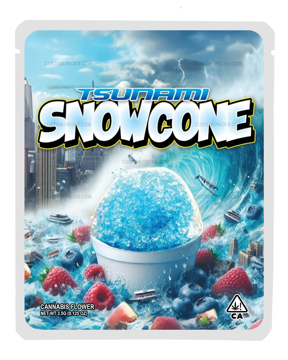 Tsunami Snowcone front