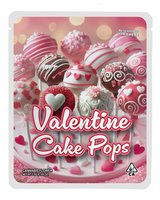Valentine Cake Pops front