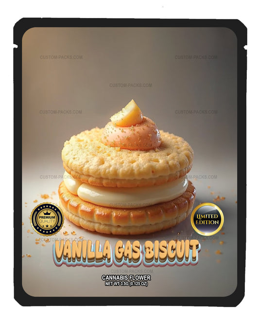 Vanilla Gas Biscuit front