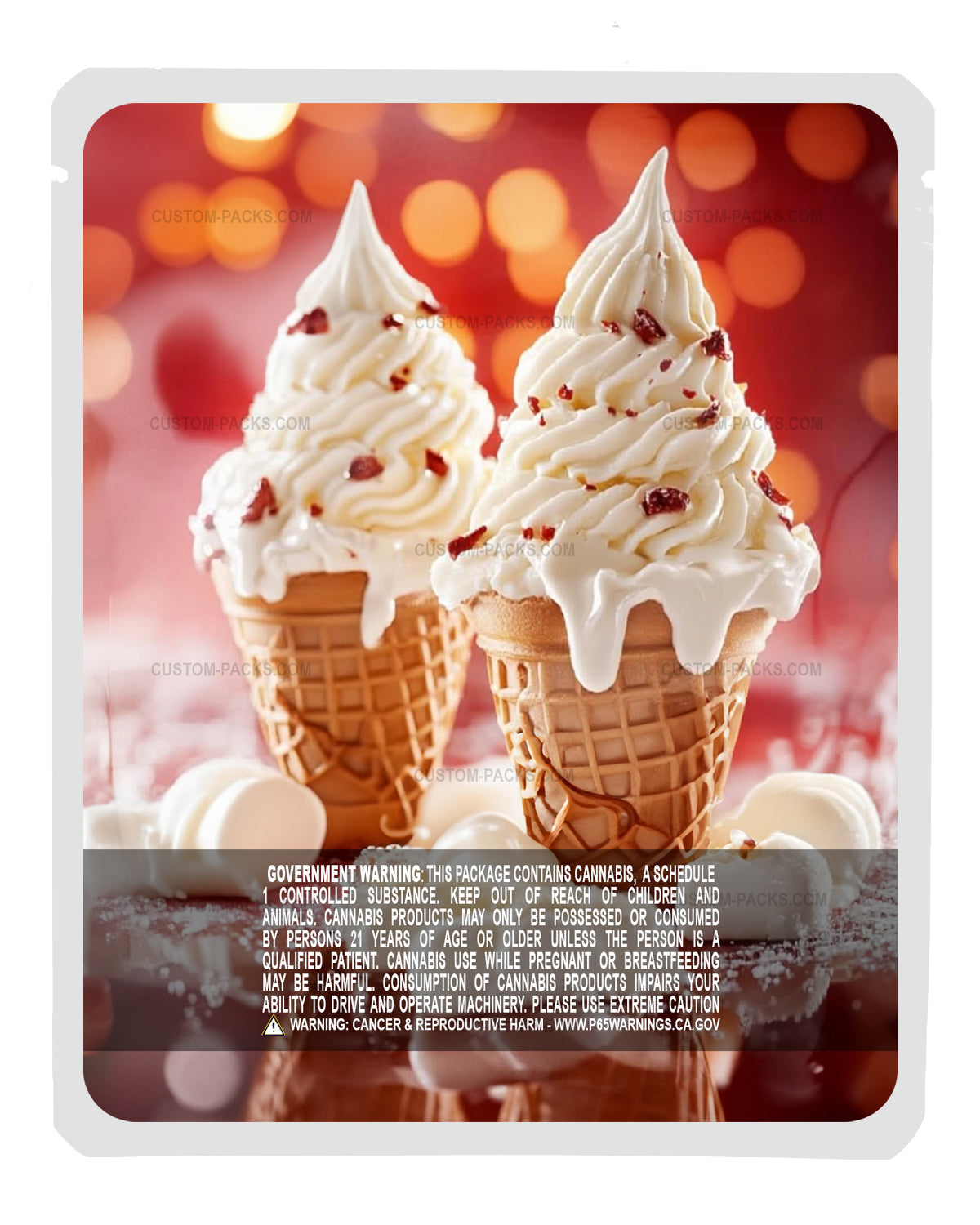 Vanilla Swirl Ice Cream back