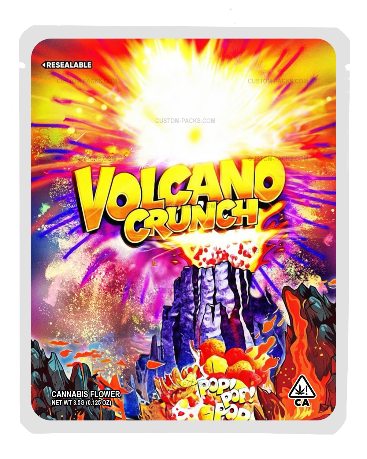 Volcano Crunch front