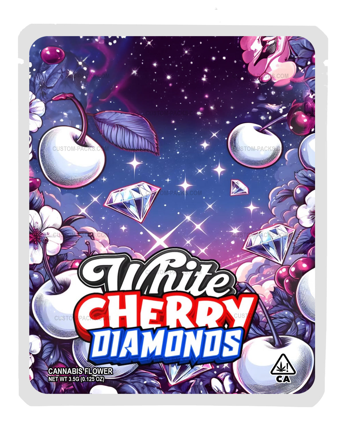 White Cherry Diamonds front