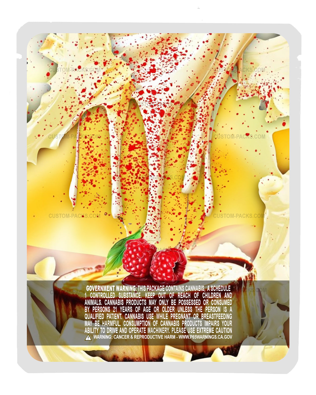 White Chocolate Cheesecake back