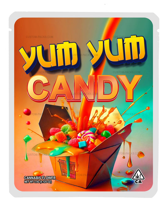 Yum Yum Candy front