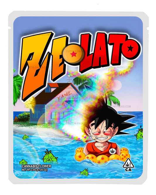 ZE-Lato Customizable 3.5g Mylar Bags