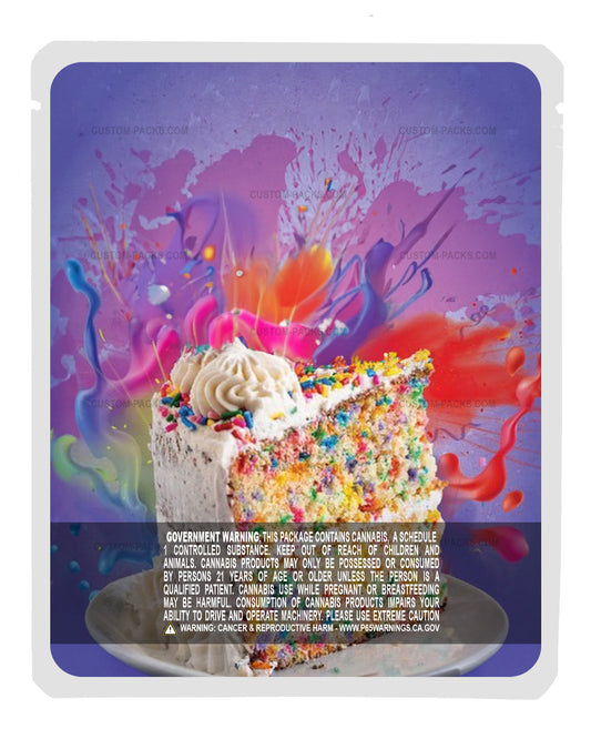 Funfetti Cake back