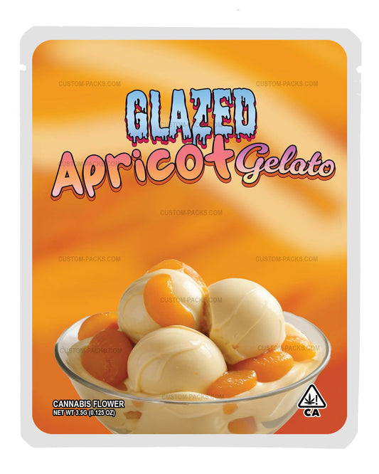Glazed Apricot Gelato front