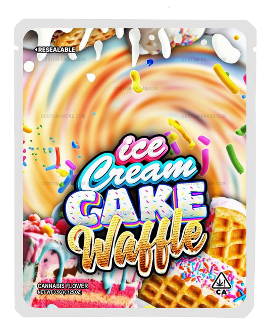 Ice Cream Cake Waffle front