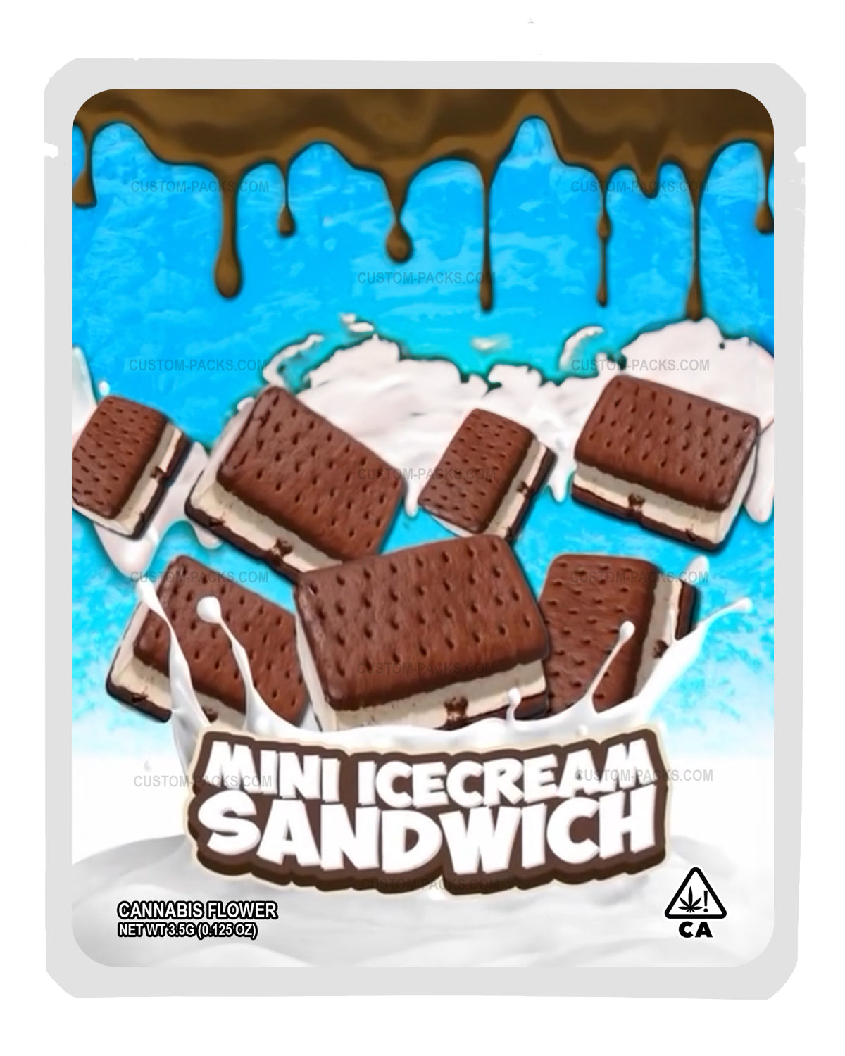 Mini Ice Cream Sandwich front