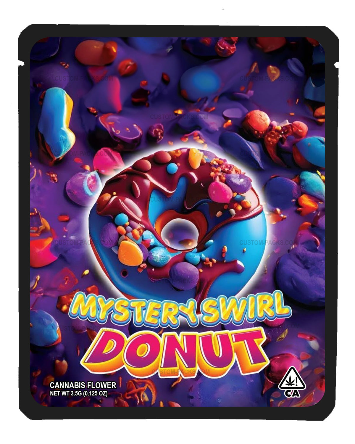 Mystery Swirl Donut front