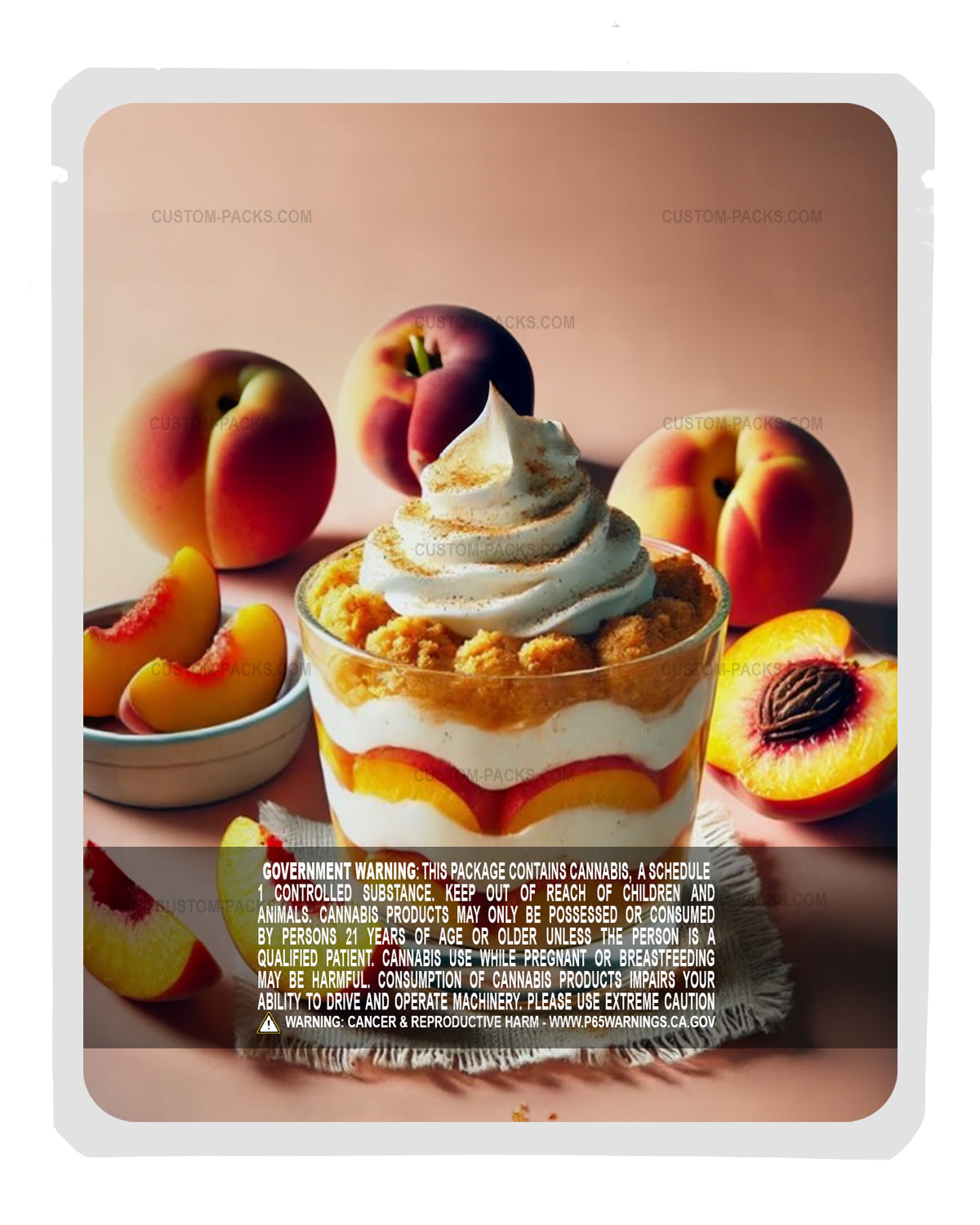 Peach Cobbler Pudding back