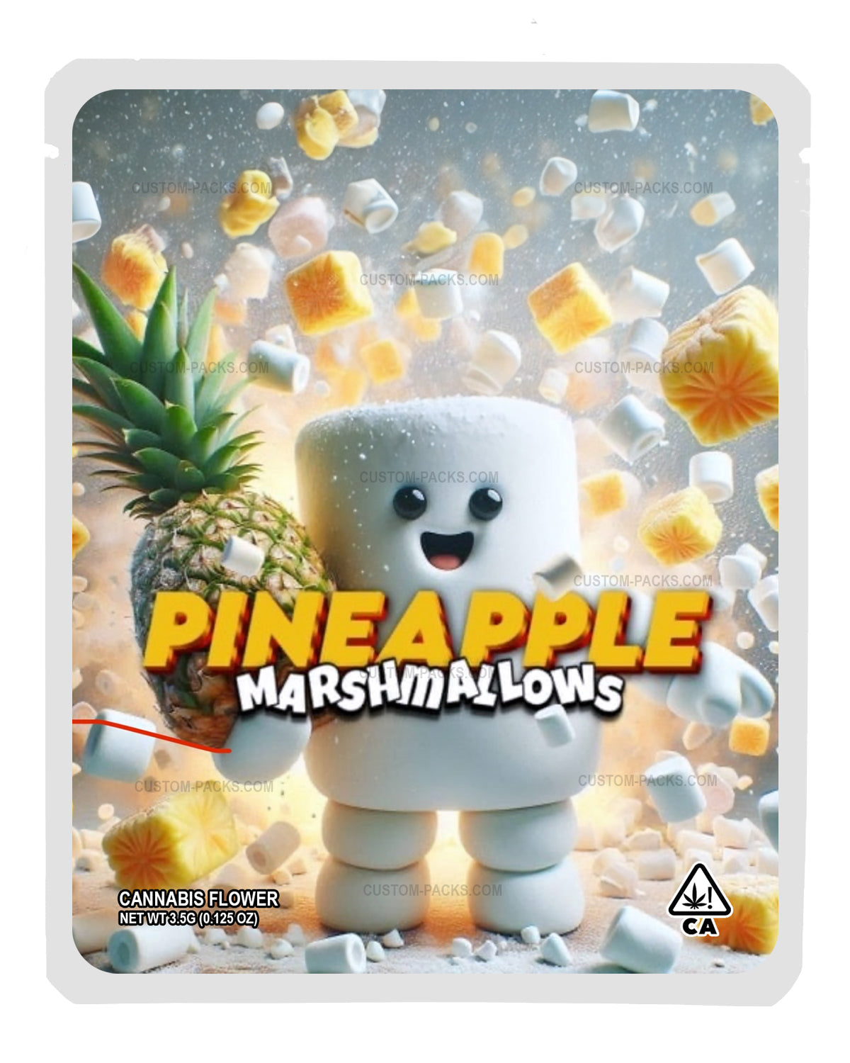 Pineapple Marshmallows front